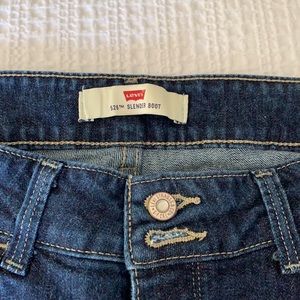 Women’s Levi’s 526 Slender Boot Jeans.